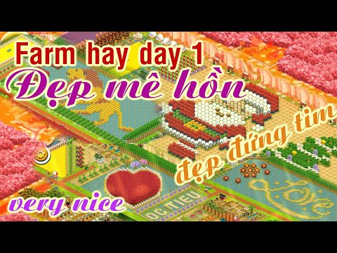 Video Trang Trí Hay Day Đẹp và Đơn Giản - Farm đẹp 1 | Hùng... - youtube