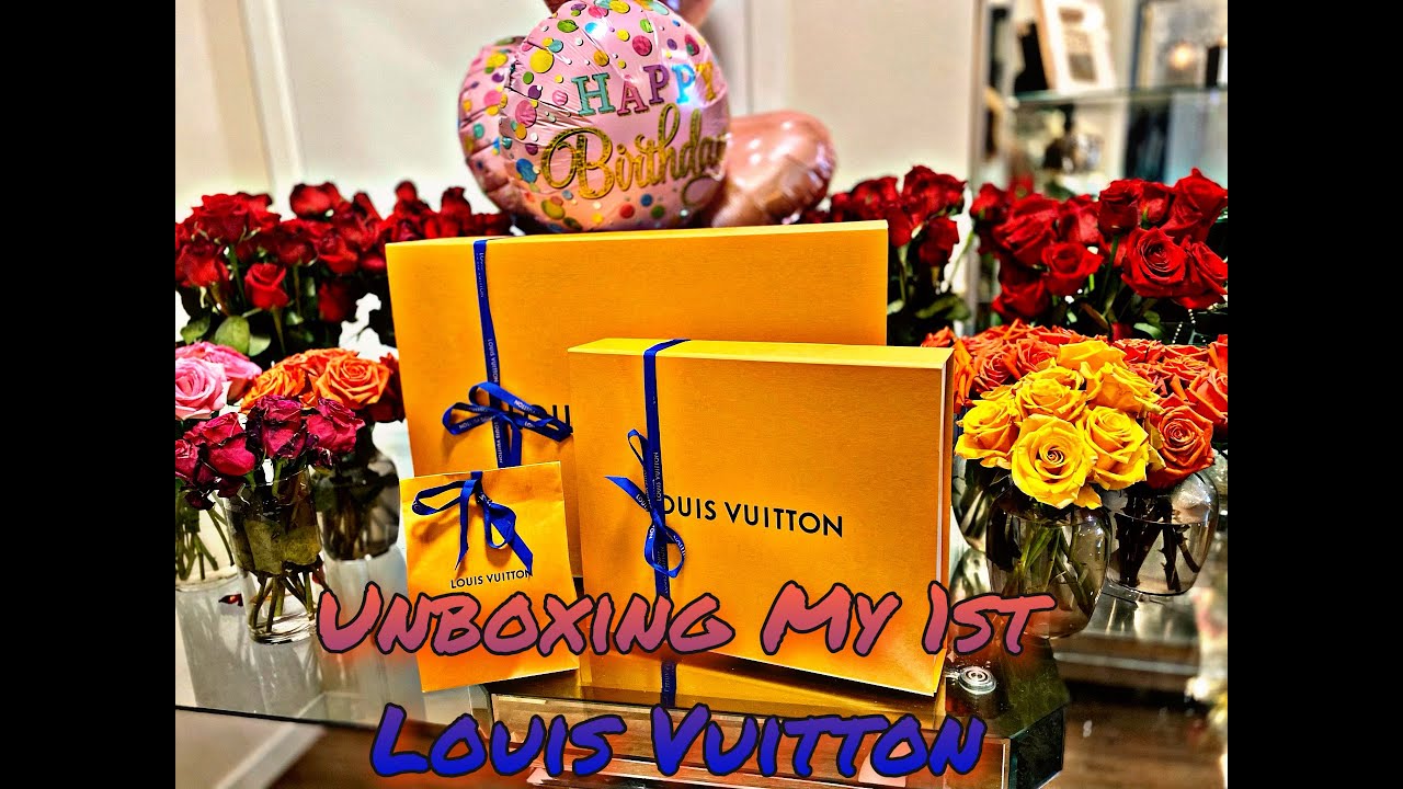 Unboxing My 1st Louis Vuitton | ON THE GO GM - YouTube