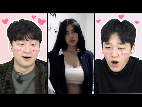 Açık görüşlü Türk kızlarının TikTok'unu izledikten sonra şok olan Koreli erkekler