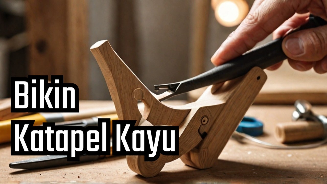 DIY Slingshot - cara mudah membuat Katapel kayu ampuh - YouTube