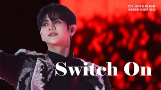 [4K] 2024 하이라이트 X 비스트 콘서트 LIGHTS GO ON AGAIN 양요섭 Switch On 스위치온