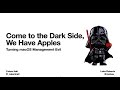 Come to the dark side we have apples turning macos management evil