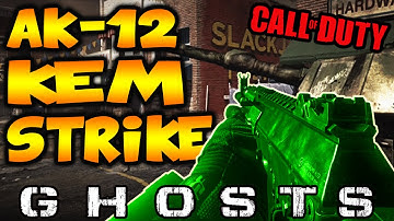COD Ghosts: AK-12 KEM Strike On Warhawk (Call of Duty Ghosts Multiplayer Gameplay)