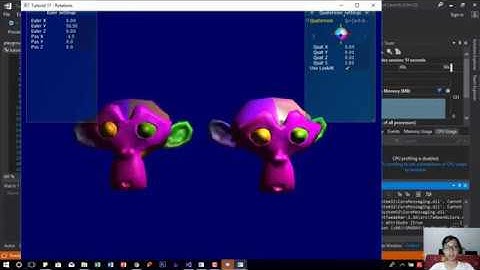 Intermediate OpenGL Tutorial 17   Rotations   Cecil