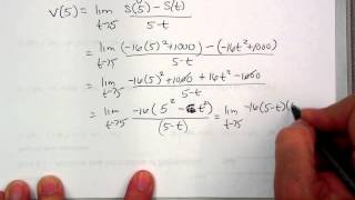 AB Calc, 1 3 Falling Objects