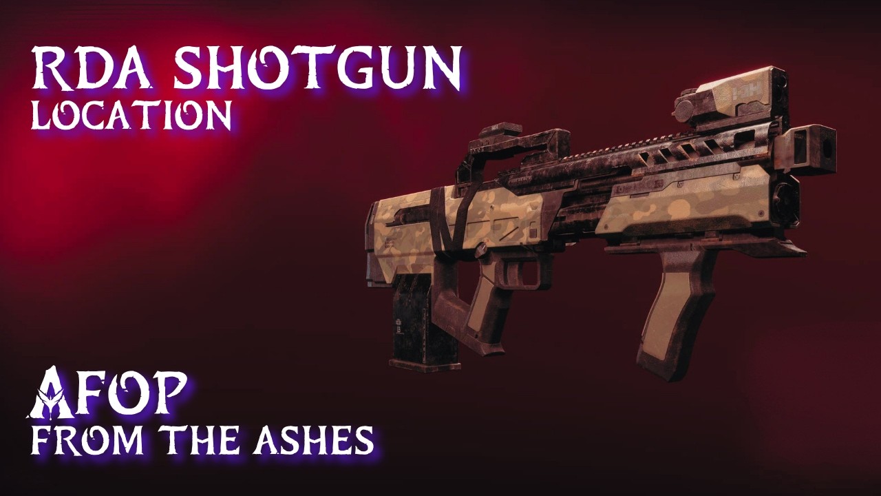 RDA Shotgun • Avatar: Frontiers of Pandora: From the Ashes #afop # ...