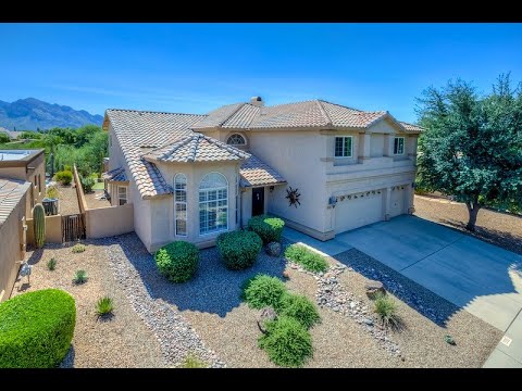 1935 W. Muirhead Loop, Oro Valley, AZ home video tour
