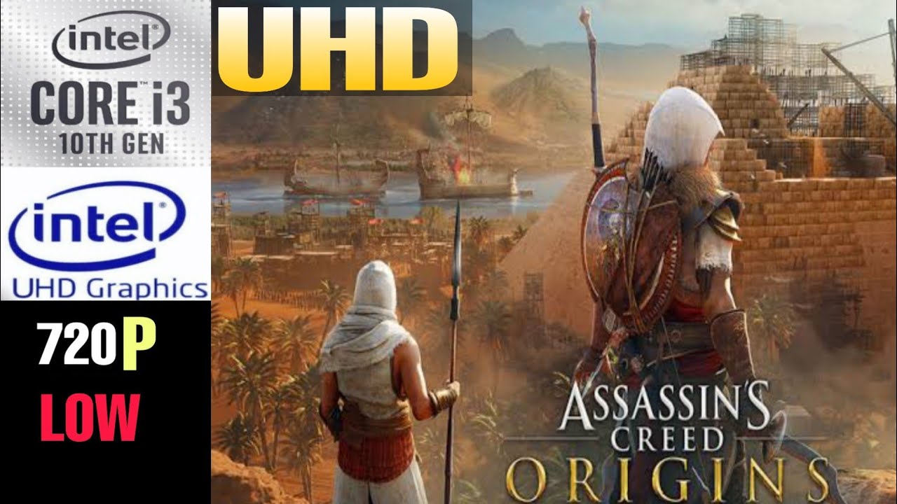 Assassin's Creed Valhalla Intel UHD G1, i3-1005G1