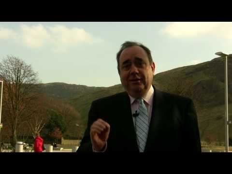 60 sec interview - Alex Salmond, Party Leader, SNP