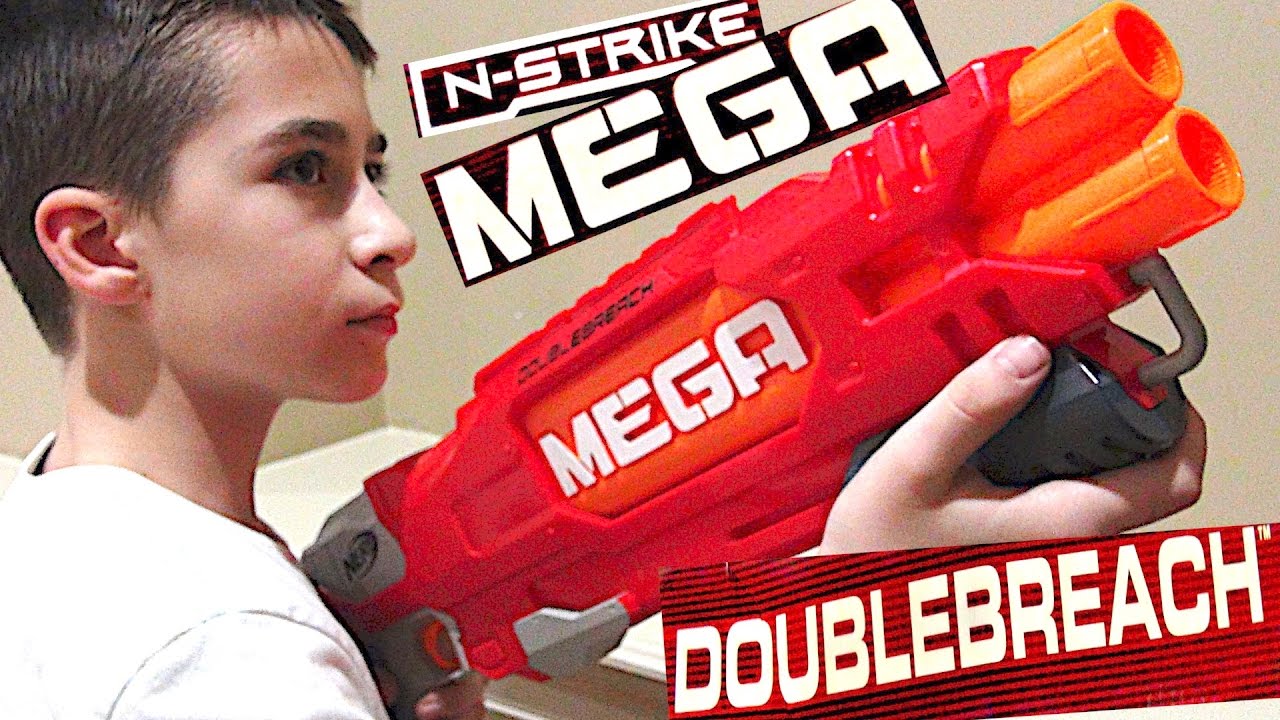 Nerf Doublebreach N-Strike Mega Double-Barrel Blasting Nerf