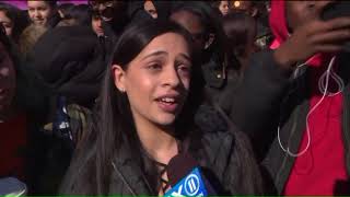 `Enough is enough`: New York students walk out over gun violence