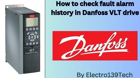Fault alarm history details check in Danfoss VLT drive #danfoss #vlt #vfd #alarm #history