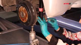TOYOTA Aygo, Citroen C1, Peugeot 107 - REAR - Задние амортизаторы KYB установка TOYOTA Aygo, Citroen C1, Peugeot 107 - REAR - Задние амортизаторы KYB установка