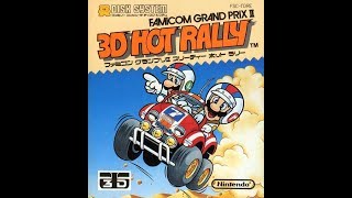 ファミコングランプリII 3Dホットラリー プレイ動画 / Famicom Grand Prix II 3D Hot Rally (FDS)  Playthrough