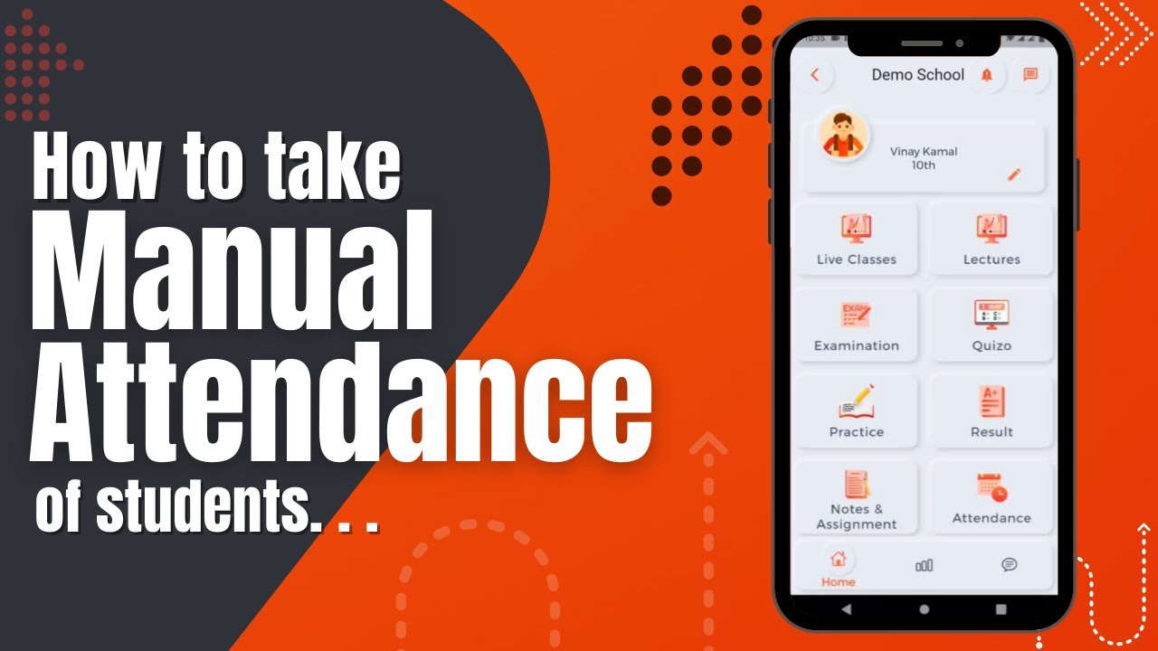How to Take Manual Attendance Of Students - CLASS IN POCKET