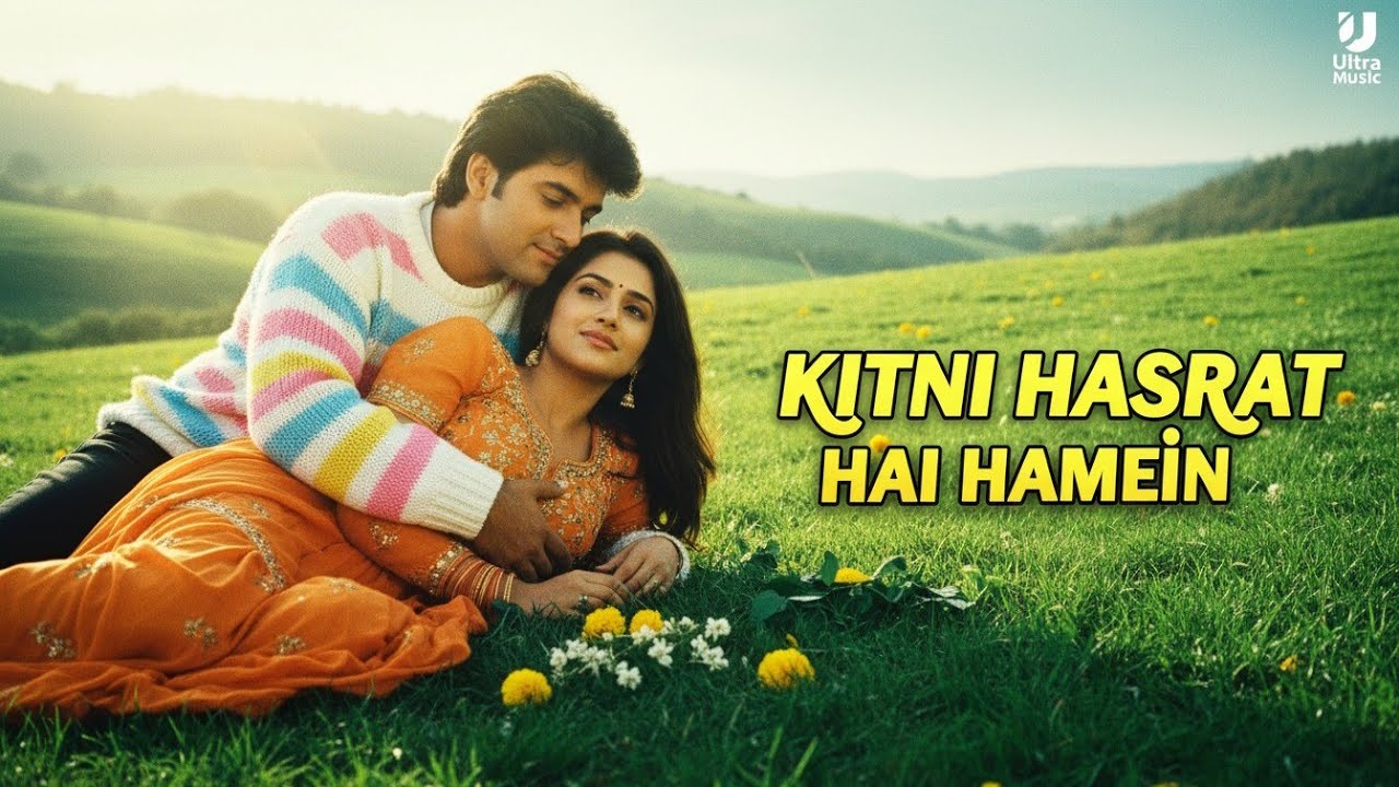 💞 Kitni Hasrat Hai Hamein |🌹 New Romantic Song (2025) | 💓 Sadabahar Hindi Song | Bollywood Love Song