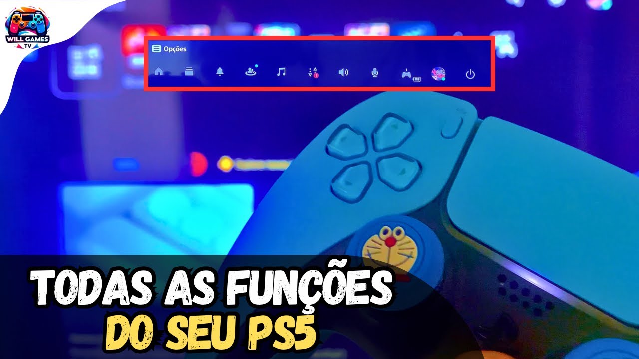 COMPROU UM PS5? APRENDA A USAR TODAS AS FUNÇÕES DO MENU - YouTube