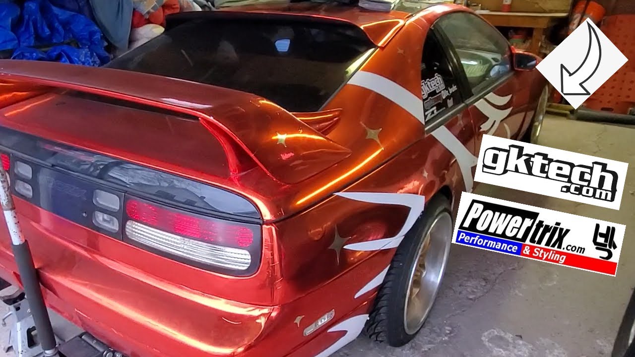 Nissan 300zx GKTech and Powertrix Rear Suspension Kit Install! YouTube
