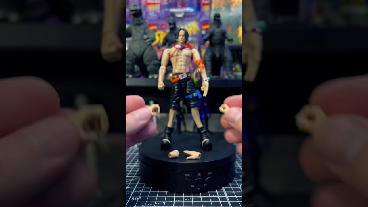 Bandai Anime Heroes One Piece Portgas D. Ace Unboxing