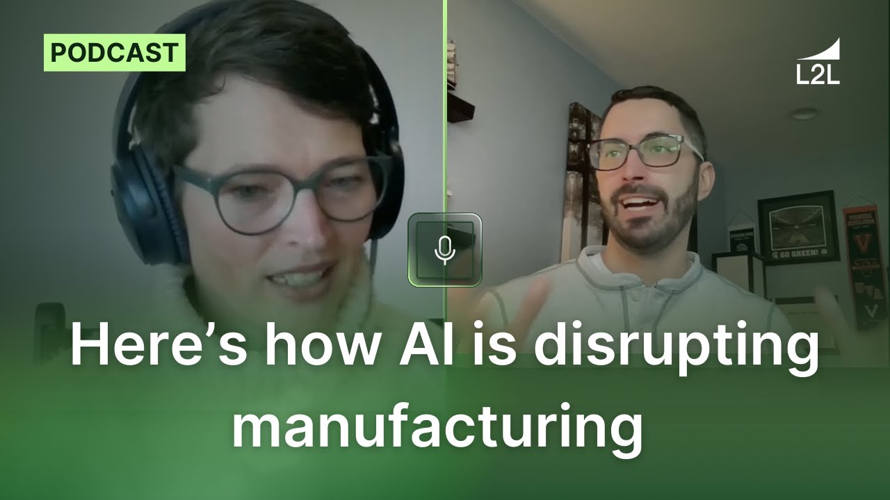 Here's how AI is disrupting manufacturing...and why we're so excited ...
