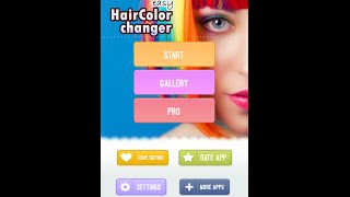 Easy Hair Color Changer - android app screenshot 3