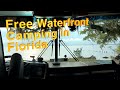 Free Waterfront RV Camping on the Florida Panhandle, Bayside WMA, Boondockers Welcome, Harvest Hosts