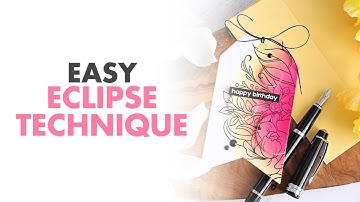 Learn the Eclipse Technique for Cardmaking & Tags!