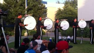 Blue Devils drumline clovis 2014 012