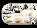 🔥 COCINA ABIERTA AL SALÓN CON ISLA , DISEÑO MODERNO🔥