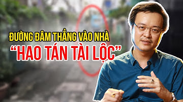 Đường đâm thẳng vào nhà, hao tài tán lộc | Phạm Lộ Xung Sát trong Phong Thủy| pttn
