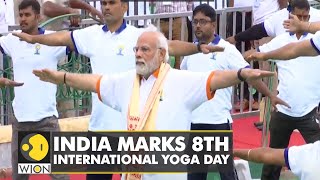 India marks the 8th International Yoga Day: Indian PM Narendra Modi says Yoga brings peace | WION screenshot 4