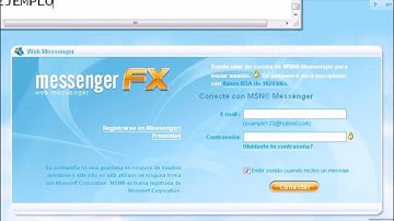 tutorial web messenger