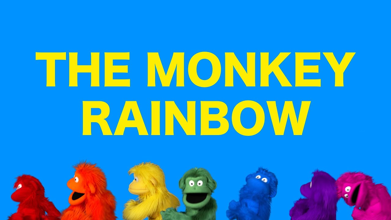 Monkey Rainbow Song 🌈 | Preschool Learning | Moonbug Tiny TV
