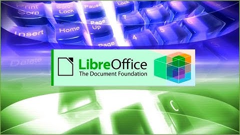 LibreOffice Sauvegarder un fichier
