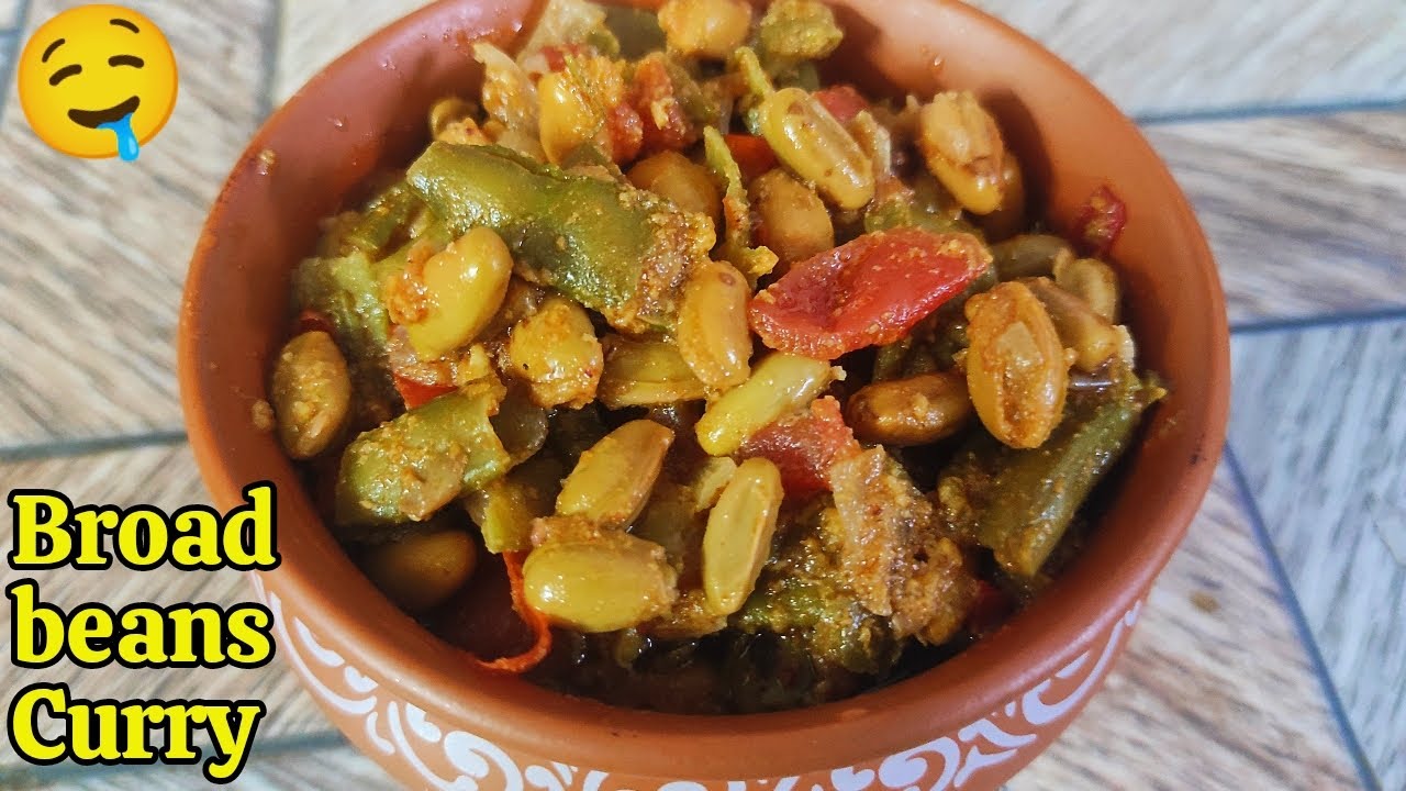 Broad Beans Curry In Hindi Sem Ki Sabji How To Make Broad Beans