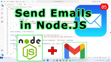 How to Send Emails in Node.js? Node JS with Nodemailer Tutorial