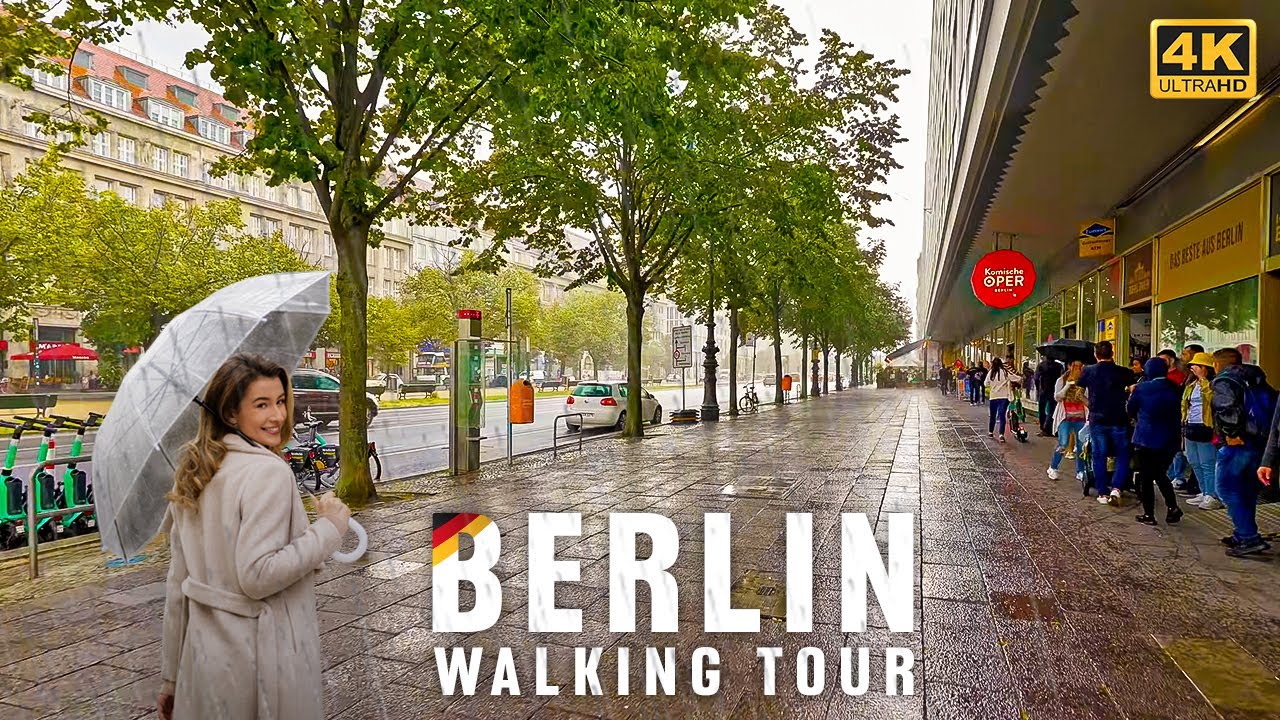 The Real Berlin | A Rainy 4K Walking Adventure - YouTube