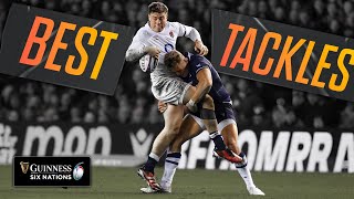 The BEST Tackles in the 2024 Guinness Six Nations! screenshot 1
