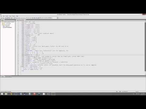 Lua 5.2 Tutorial