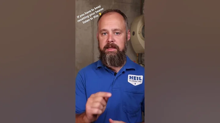 What does it mean if resetting the water heater works but I have to keep doing it all the time??