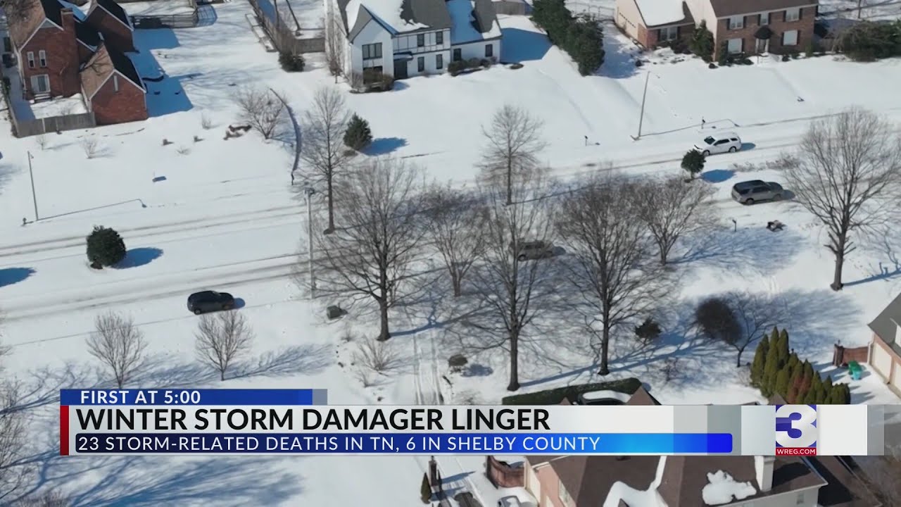 TN reports 6 deaths in Shelby after severe winter storm
