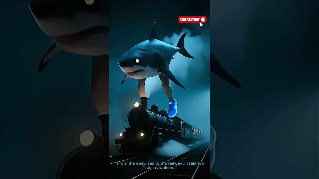 You Won’t Believe What This Shark Did to a Train! 🦈🚂