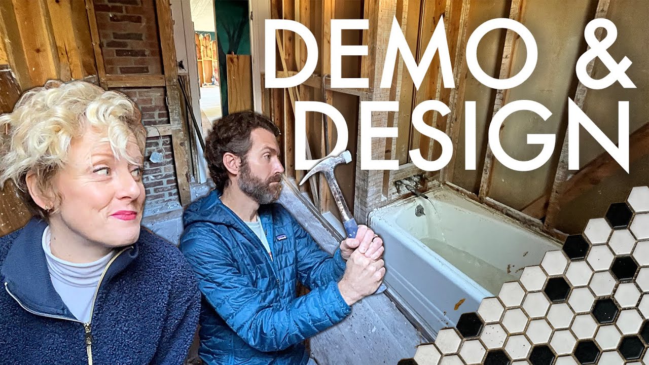 DIY EXTREME FAMILY BATHROOM RENOVATION PART 1 YouTube