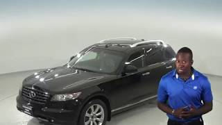 C96355RO - Used, 2007, Infiniti FX35, Black, Test Drive, Review, For Sale -