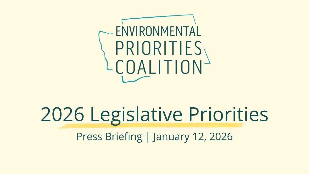2025 Environmental Priorities Coalition Legislative Priorities Press Briefing