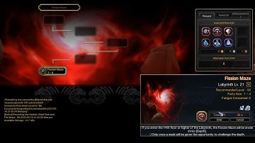 [ Dragon Nest Sea ] First Run on New System and Reward Fission Maze Lab 21 Black Mara