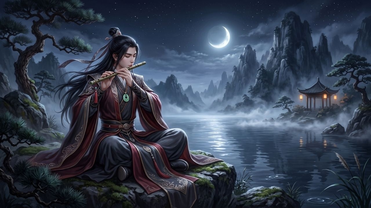 Chinese Zen Music: Xiao Bamboo Flute, Erhu & Guzheng | Sleep Music and ...