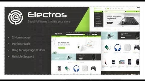 Electros - Electronics Store Shopify Theme | Themeforest Templates