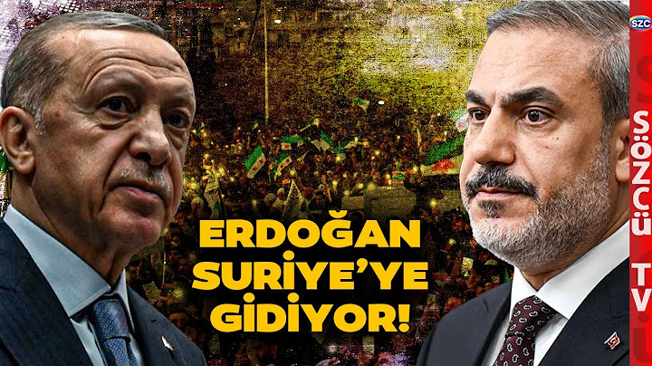 Hakan Fidan'ın Bu Sözleri Gündem Olacak! Erdoğan Suriye'ye Gidiyor!