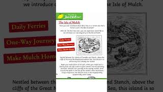 Reading: The Isle of Mulch: IB curriculum: PYP DRP program: #pyp  #reading